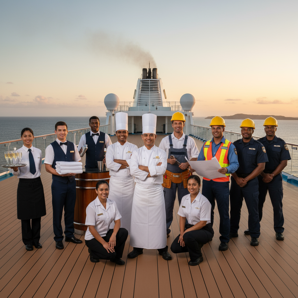 The Top 5 Most In-Demand Jobs on Cruise Ships Right Now